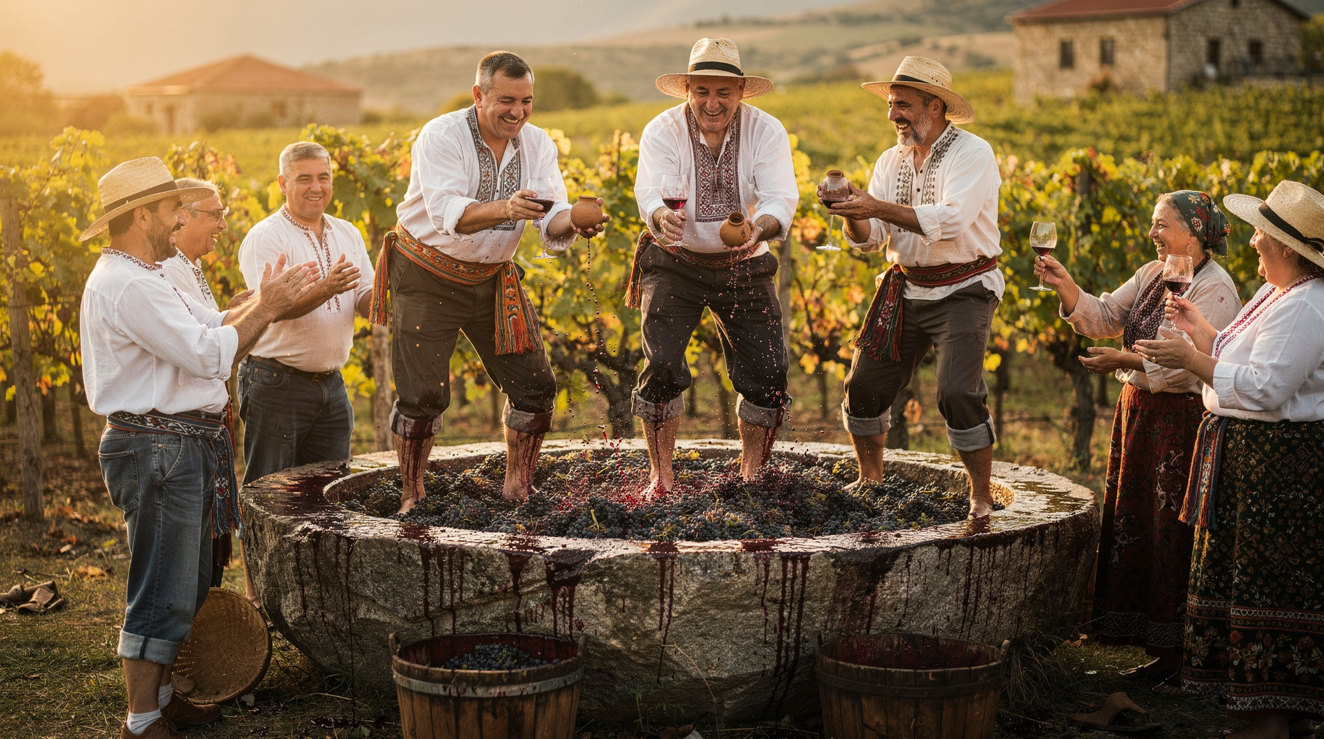 Rtveli: joining a Kakhetian grape harvest in September