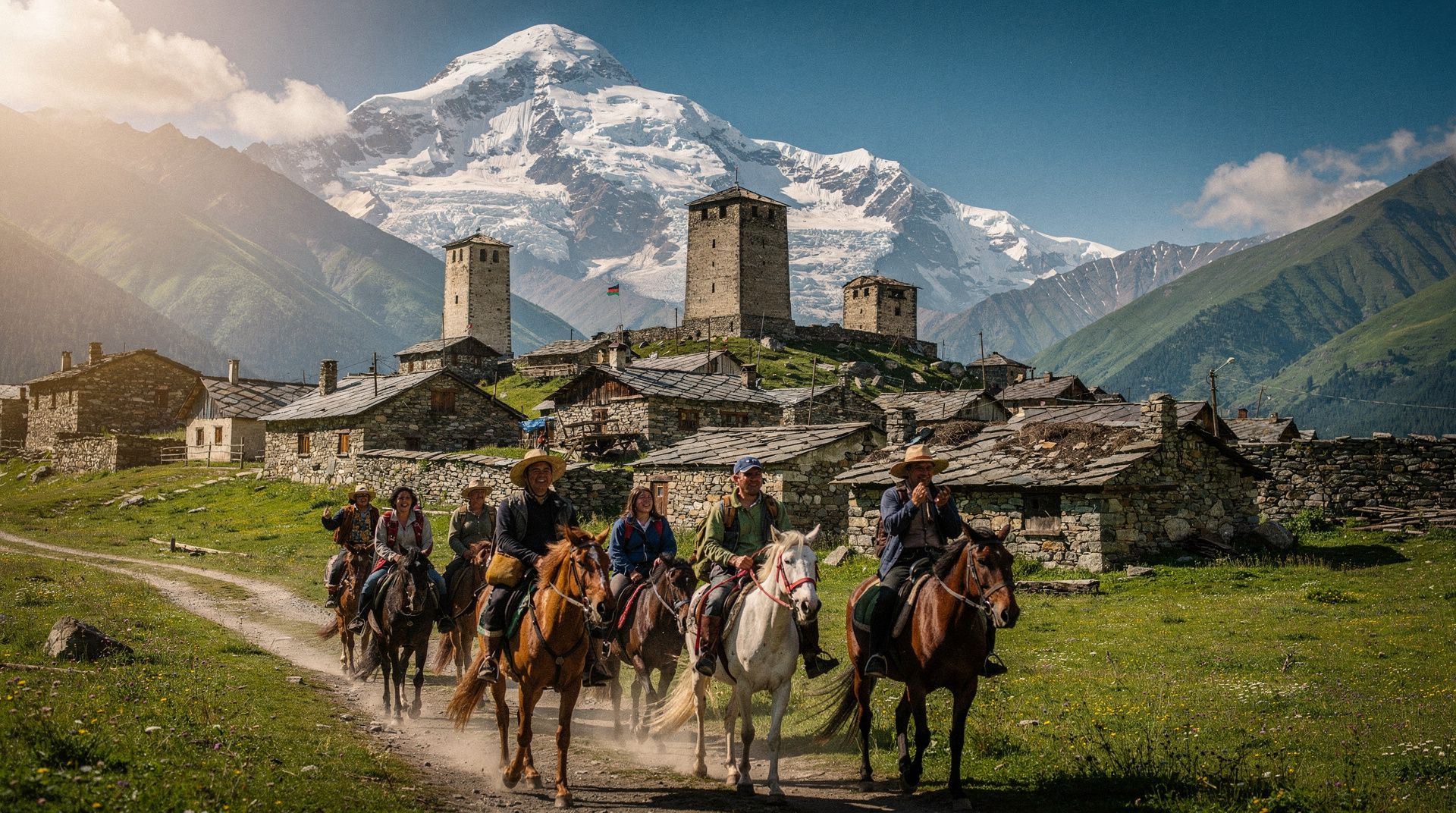 I migliori tour in Svanezia: ghiacciai, torri medievali e l'alto Caucaso