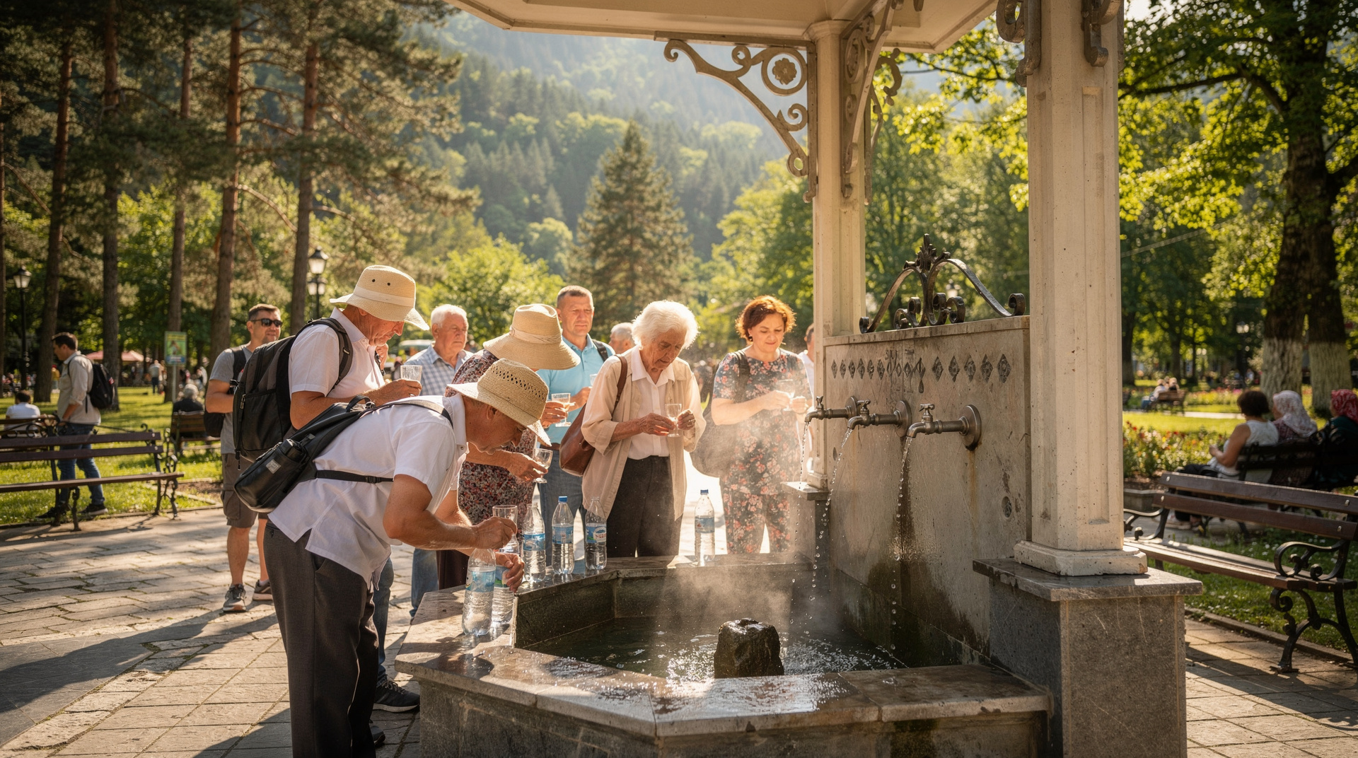 Borjomi: le fonti minerali e il parco della Georgia