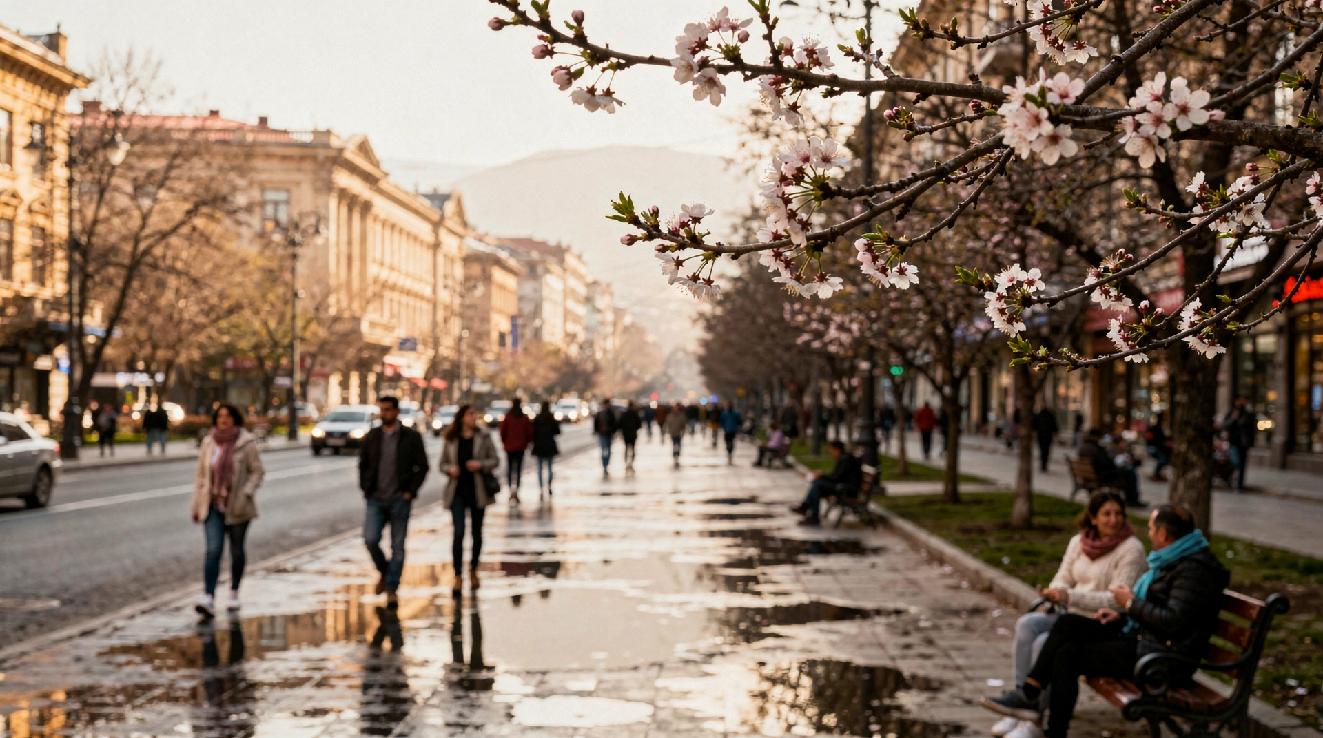 Georgia in March: the shoulder season between winter and spring