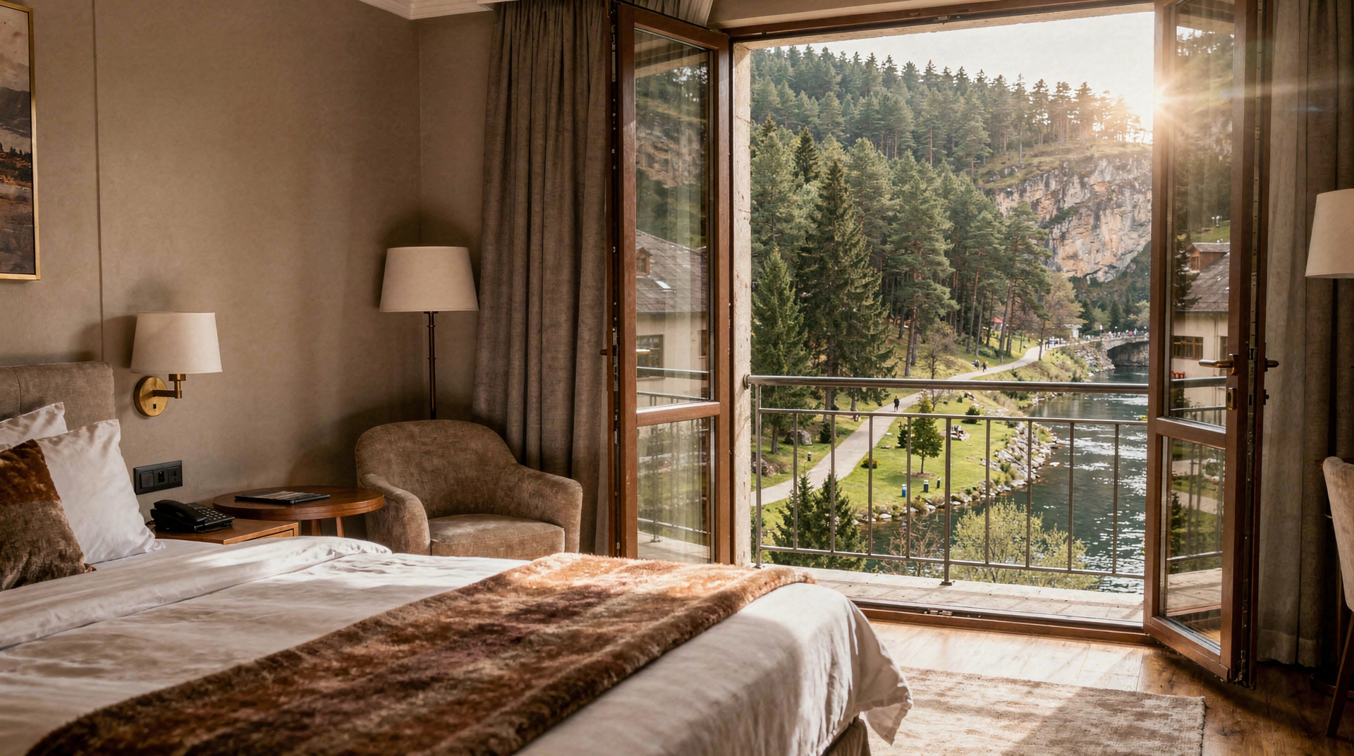 Where to stay in Samtskhe-Javakheti: spa hotels, cave-city bases, and highland guesthouses